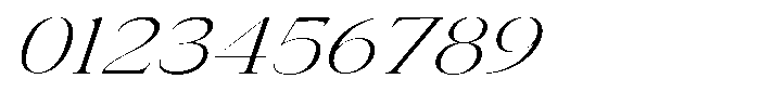 Vintora Serif Vintora Light Expanded Italic Font OTHER CHARS