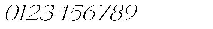 Vintora Serif Vintora Light Sem Exp Italic Font OTHER CHARS