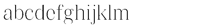 Vintora Serif Vintora Light Semi Condensed FONT