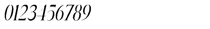Vintora Serif Vintora Medium Condensed Italic Font OTHER CHARS