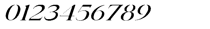Vintora Serif Vintora Medium Expanded Italic Font OTHER CHARS