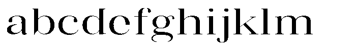 Vintora Serif Vintora Medium Expanded FONT