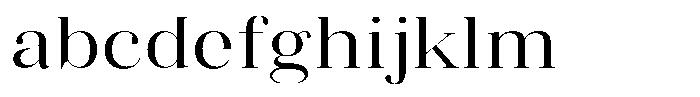 Vintora Serif Vintora Medium Semi Expanded FONT