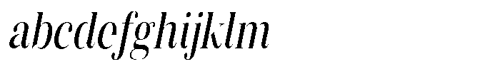 Vintora Serif Vintora Sem Bold Condensed Italic FONT