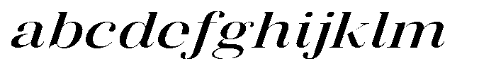 Vintora Serif Vintora Sem Bold Exp Italic FONT