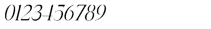 Vintora Serif Vintora Semi Condensed Italic Font OTHER CHARS