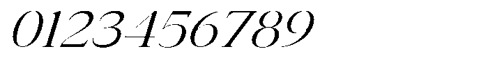 Vintora Serif Vintora Semi Expanded Italic Font OTHER CHARS