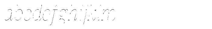 Vintora Serif Vintora Thin Condensed Italic FONT