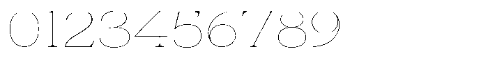 Vintora Serif Vintora Thin Expanded Font OTHER CHARS