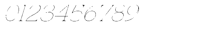 Vintora Serif Vintora Thin Sem Exp Italic Font OTHER CHARS