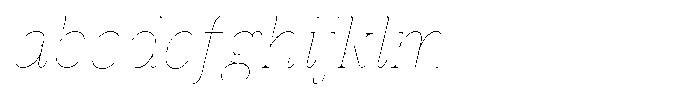 Vintora Serif Vintora Thin Semi Condensed Italic FONT