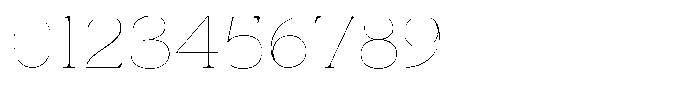 Vintora Serif Vintora Thin Semi Expanded Font OTHER CHARS
