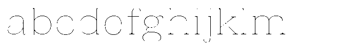 Vintora Serif Vintora Thin Semi Expanded FONT
