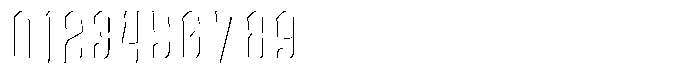 Vintoria Inline Font OTHER CHARS