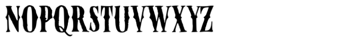 Vintrage Font UPPERCASE