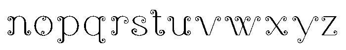 Vinya Light Font LOWERCASE