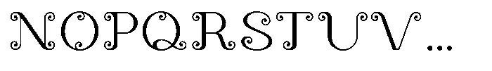 Vinya Regular Font UPPERCASE