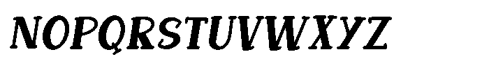 Violet Star Italic Font UPPERCASE
