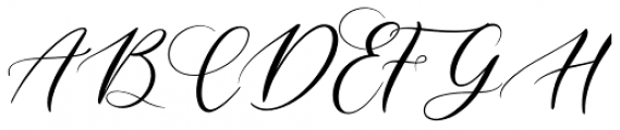 Violeta Regular Font UPPERCASE