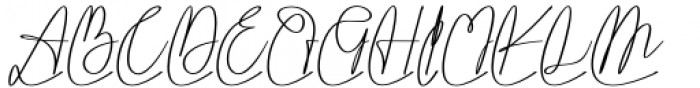 Vippa Willette Regular Font UPPERCASE