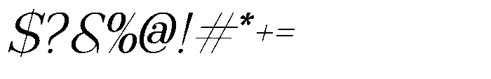 Virelune Font OTHER CHARS