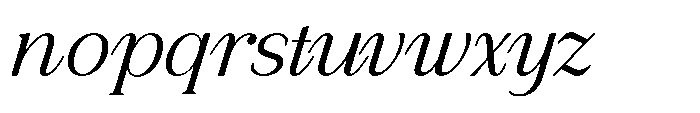 Virelune Font LOWERCASE