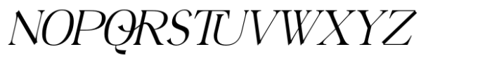 Virendra Pro Italic Font UPPERCASE
