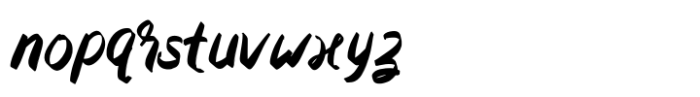 Virginawaty Font LOWERCASE