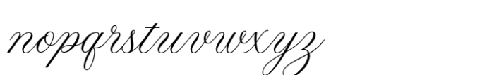 Virgolate Font LOWERCASE