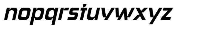 Virtual SS Italic Font LOWERCASE