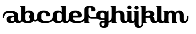 Virtue Script Semibold Font LOWERCASE