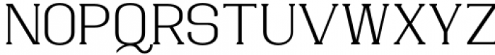 Virtue Serif Extralight Font UPPERCASE