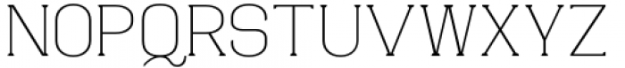 Virtue Serif Thin Font UPPERCASE