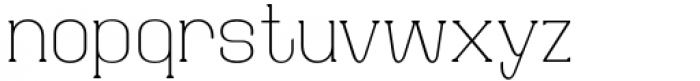 Virtue Serif Thin Font LOWERCASE