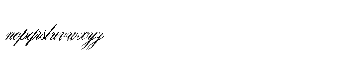Virtuos Music Font LOWERCASE