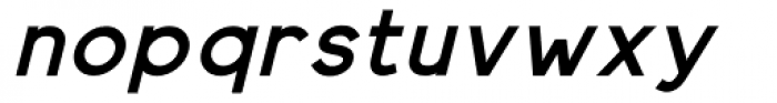 Virtus Sans Bold Italic Font LOWERCASE