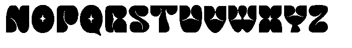 Viscous Regular Font UPPERCASE