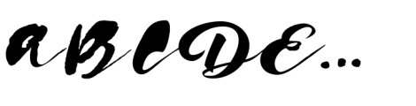 Visible Script2 Font UPPERCASE