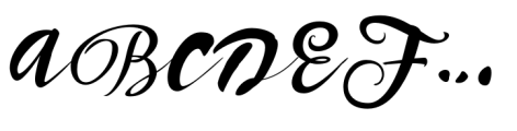 Visible Script Font