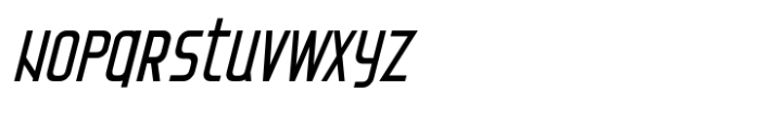 Visine FF Oblique Font LOWERCASE