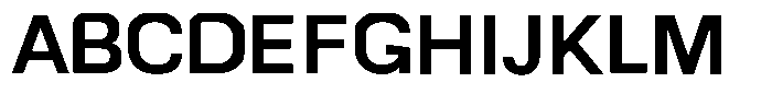 Visionaries Bold Font UPPERCASE