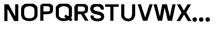 Visionaries Bold Font UPPERCASE