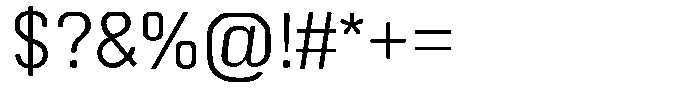 Visionaries Light Font OTHER CHARS