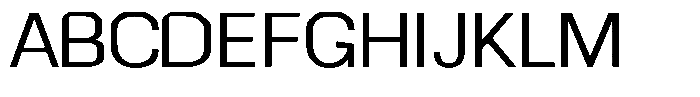 Visionaries Regular Font UPPERCASE