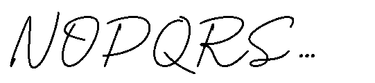 Vista Chopers Font UPPERCASE