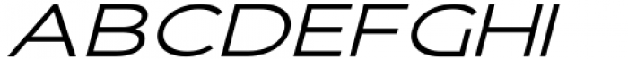 Vista Nordic Medium Italic Font UPPERCASE