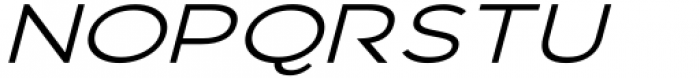 Vista Nordic Medium Italic Font UPPERCASE