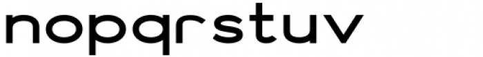 Vista Nordic Ultra Bold Font LOWERCASE