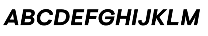 Visuelt Pro Bold Italic Font UPPERCASE