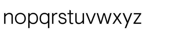 Visuelt Pro Light Font LOWERCASE